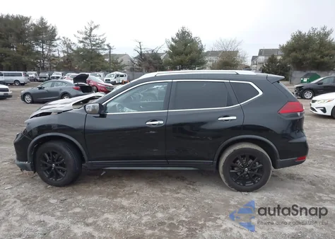 2017 Nissan Rogue Sv z USA, uszkodzony, nr VIN KNMAT2MV6HP574893